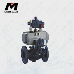 進口氣動高平臺球閥