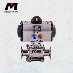 進(jìn)口三片式卡箍球閥