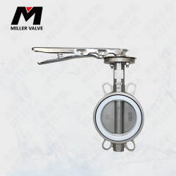 進(jìn)口不銹鋼對(duì)夾?式蝶閥