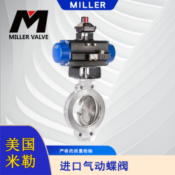 進口蒸汽氣動蝶閥