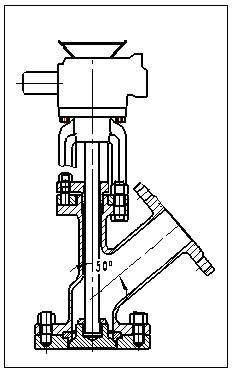 電動(dòng)放料閥結(jié)構(gòu)圖