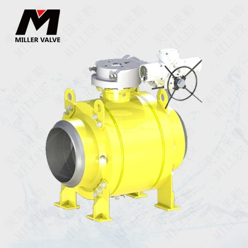 進口渦輪全焊接球閥