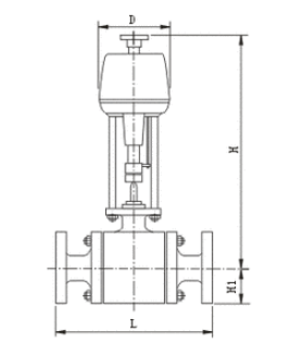 進口電動壓力調(diào)節(jié)閥尺寸