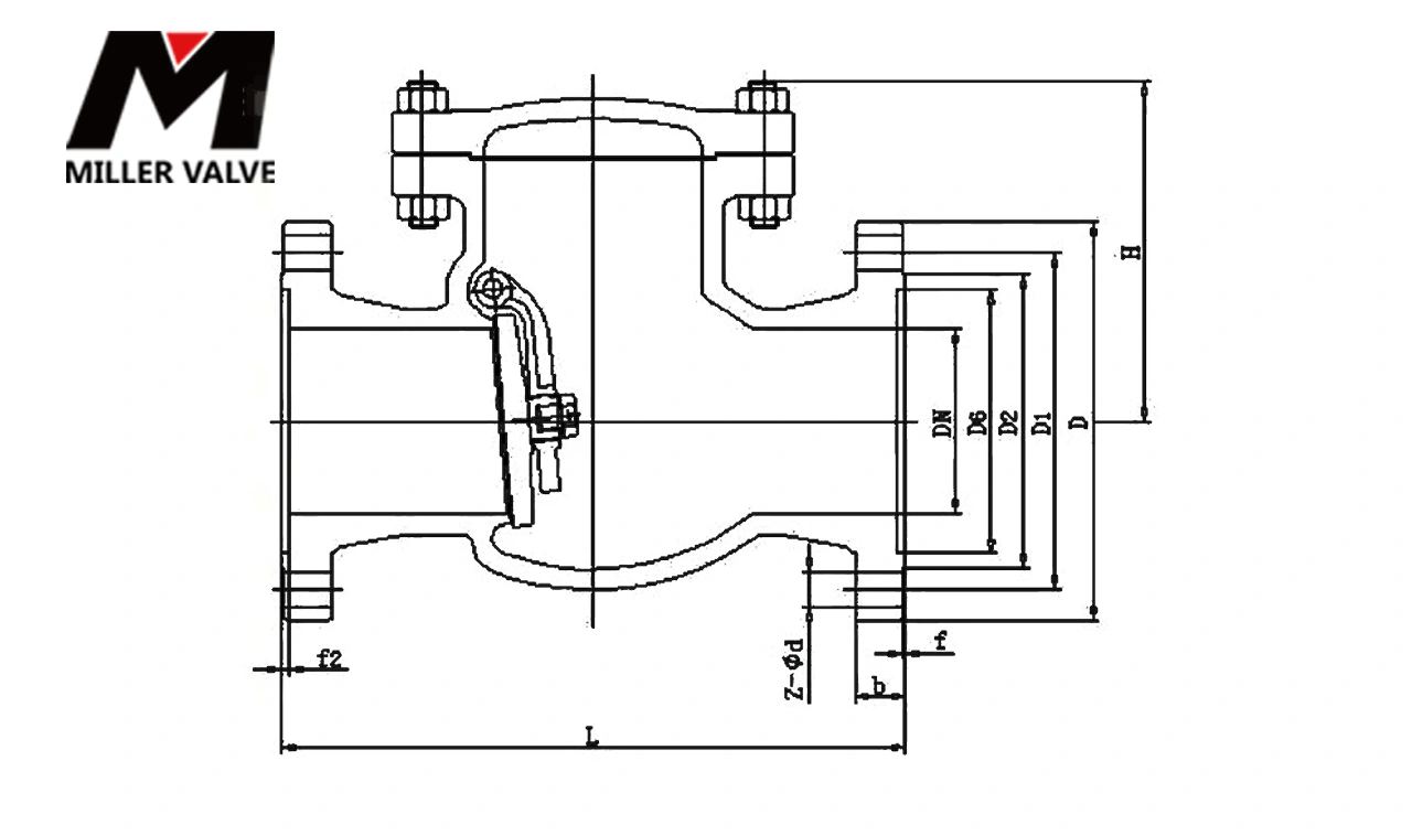 進(jìn)口多功能止回閥尺寸